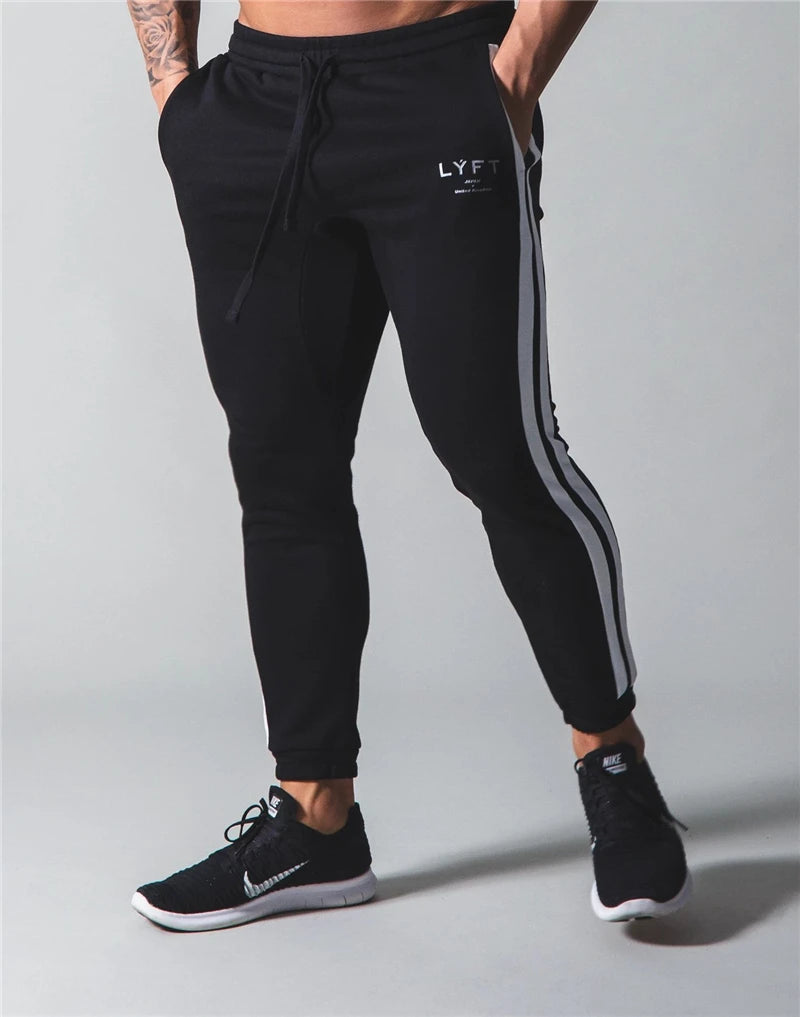 Kings & Men — Side Striped Performance Gym Pants