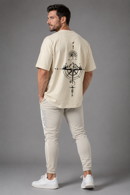 The Compass Oversized Tee — Kings & Men