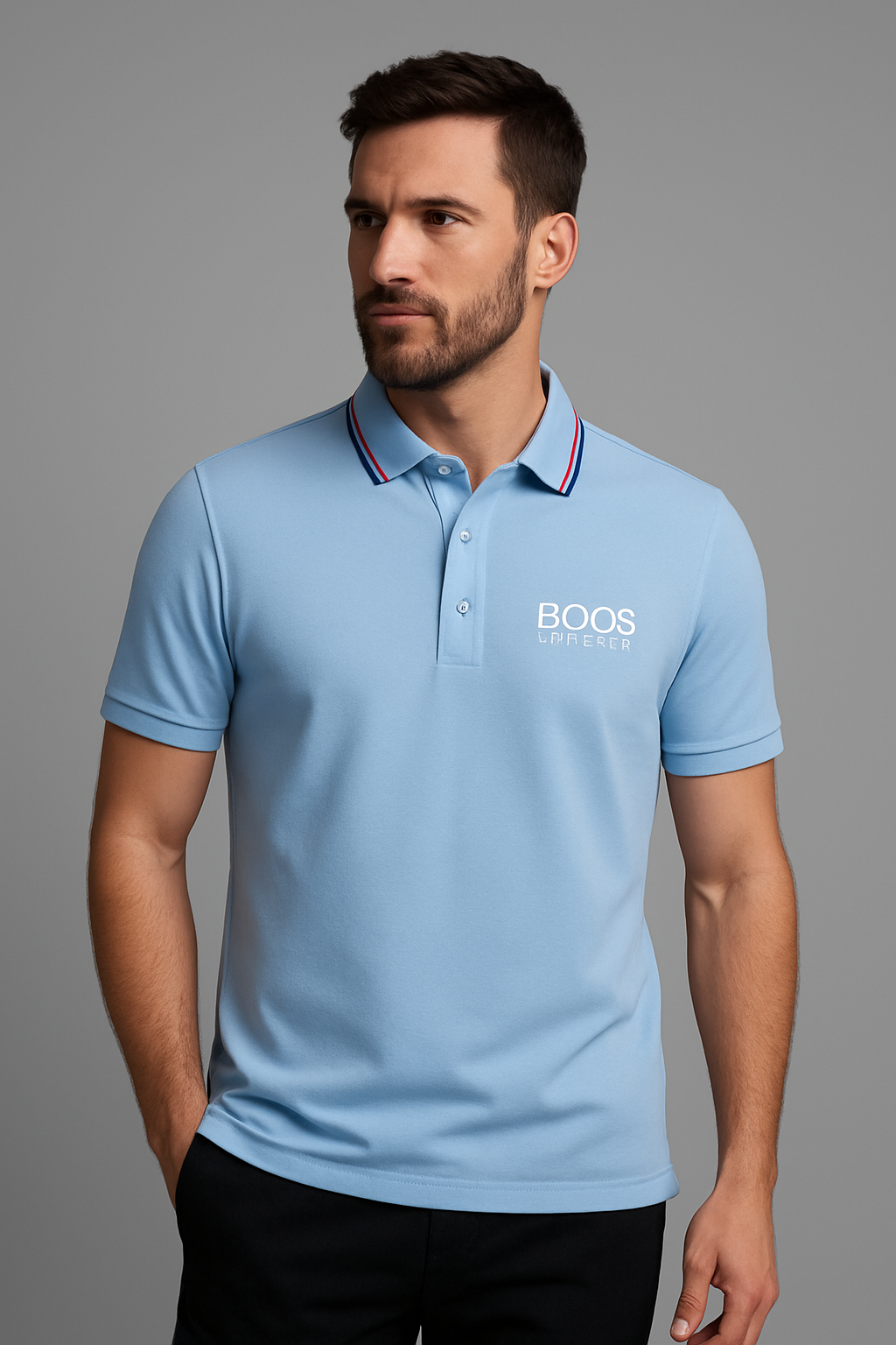 Men’s Summer Polo Shirt – Classic Short Sleeve Golf Top