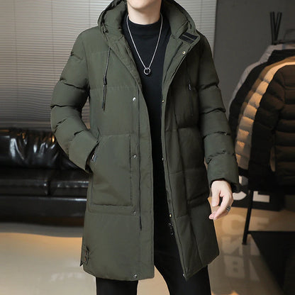 Men's Winter Long Puffer Coat