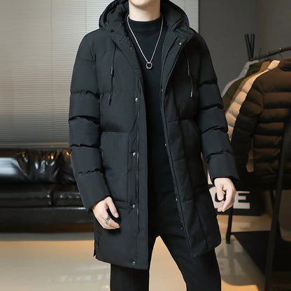 Men's Winter Long Puffer Coat