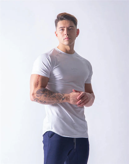 Men Short Sleeve Cotton T-Shirt
