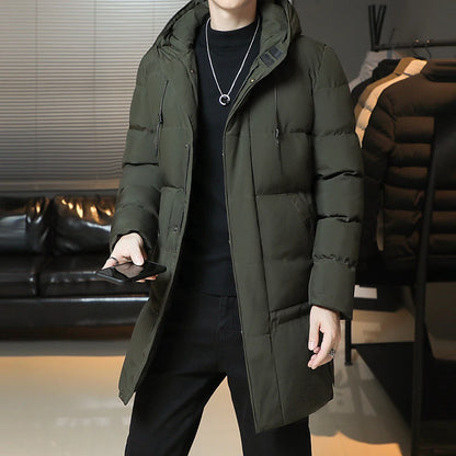 Men's Winter Long Puffer Coat
