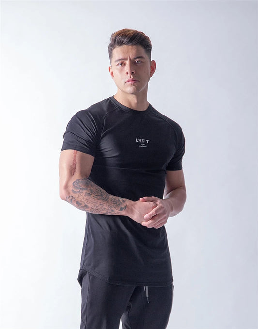 Men Short Sleeve Cotton T-Shirt