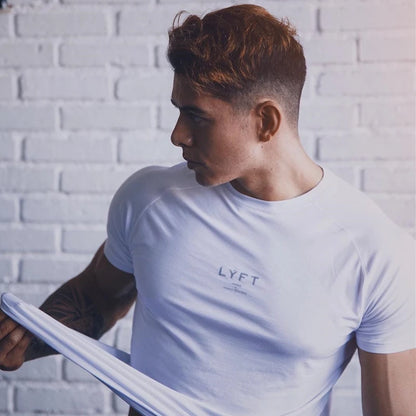 Men Short Sleeve Cotton T-Shirt