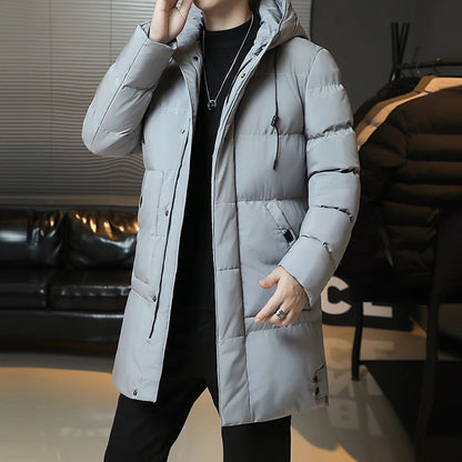 Men's Winter Long Puffer Coat