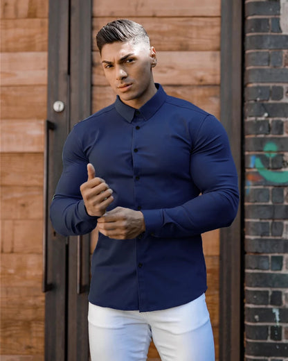 Kings & Men “Athletic Slim” Shirt — Strength Meets Style