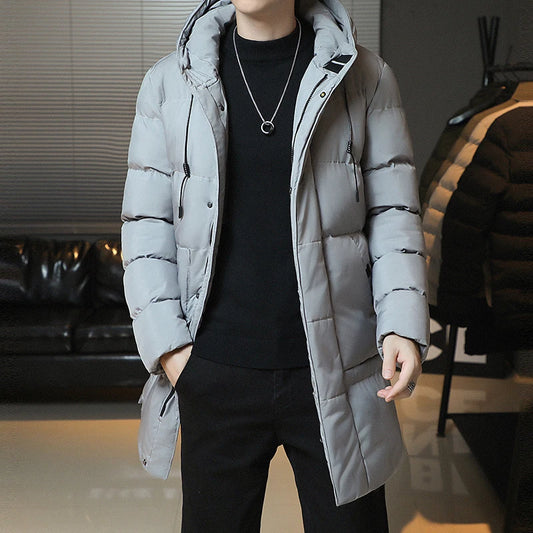 Men's Winter Long Puffer Coat