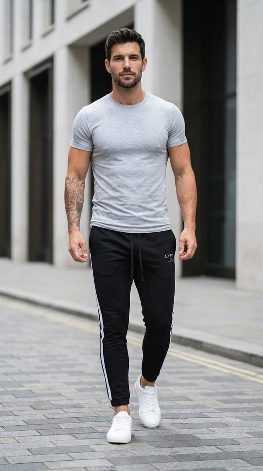 The Iron Stripe Gym Pant — Kings & Men