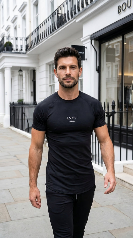 Men Short Sleeve Cotton T-Shirt