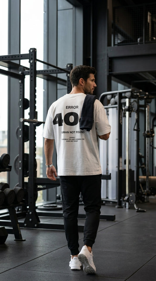 Kings & Men — 404 Digital Print Oversized Street Tee