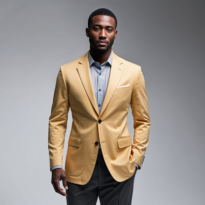 Men’s Business Casual Blazer – Classic Wedding & Office Suit Jacket