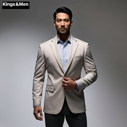 Men’s Business Casual Blazer – Classic Wedding & Office Suit Jacket
