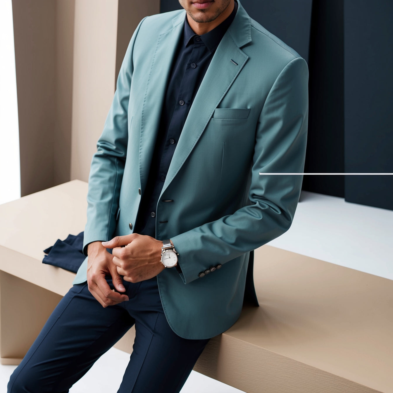 The Regent Velvet Blazer