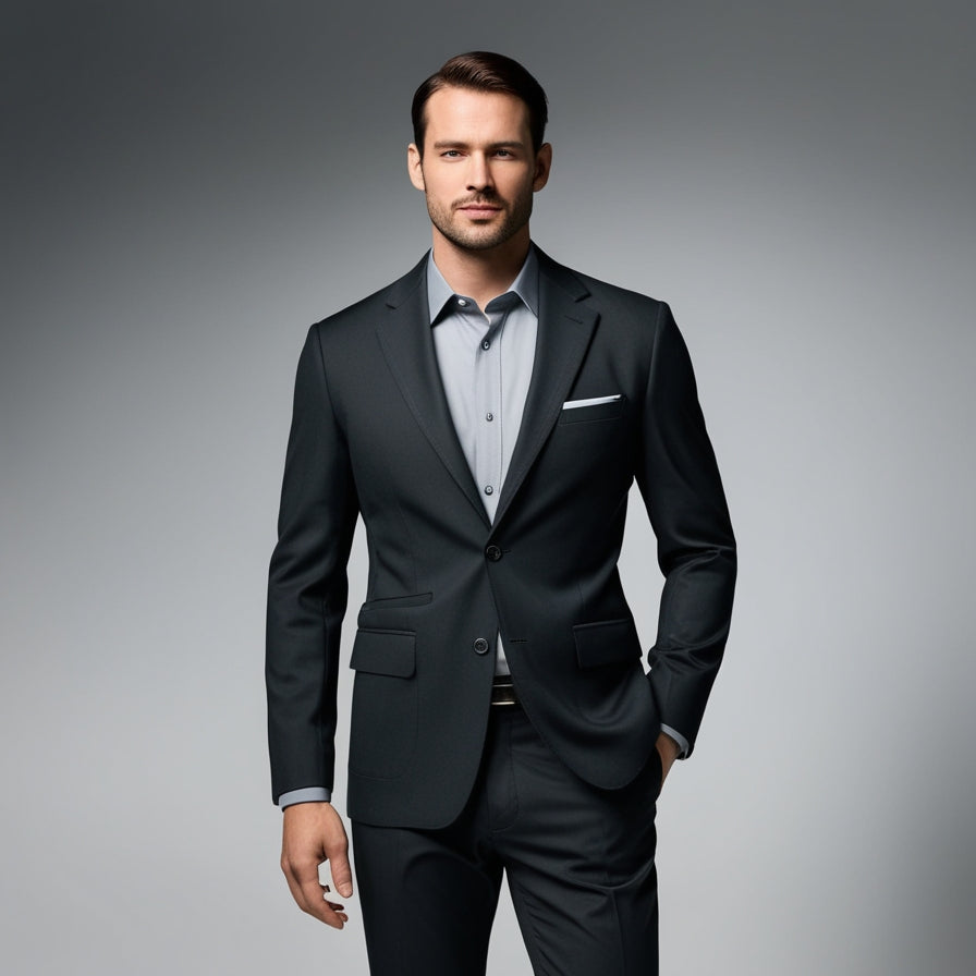 Men’s Business Casual Blazer – Classic Wedding & Office Suit Jacket
