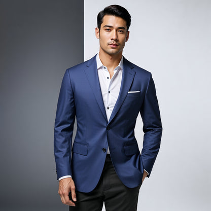Men’s Business Casual Blazer – Classic Wedding & Office Suit Jacket