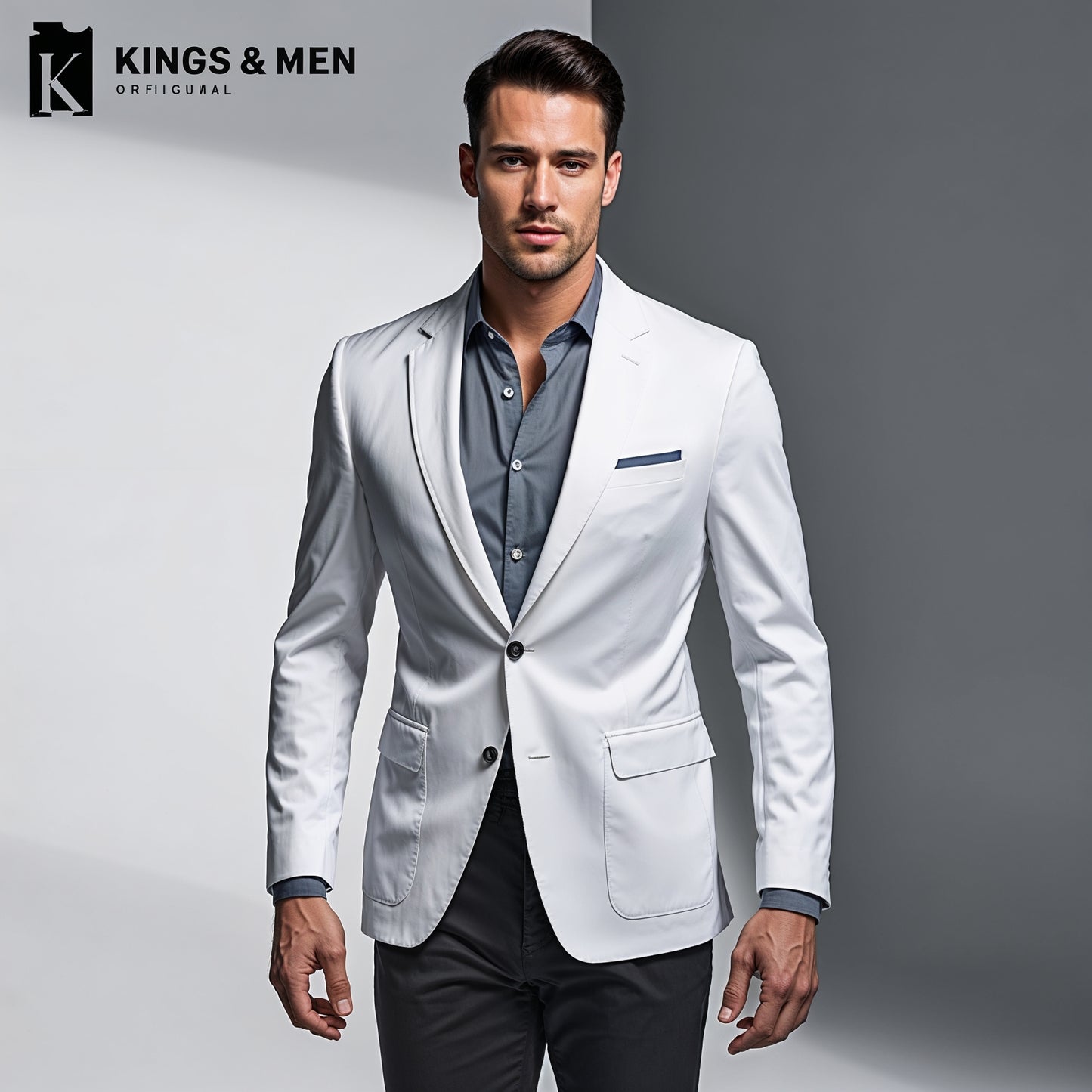 Men’s Business Casual Blazer – Classic Wedding & Office Suit Jacket