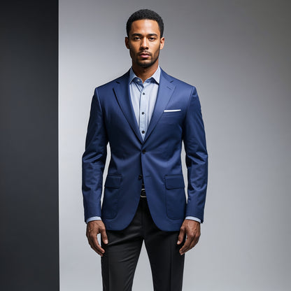 Men’s Business Casual Blazer – Classic Wedding & Office Suit Jacket