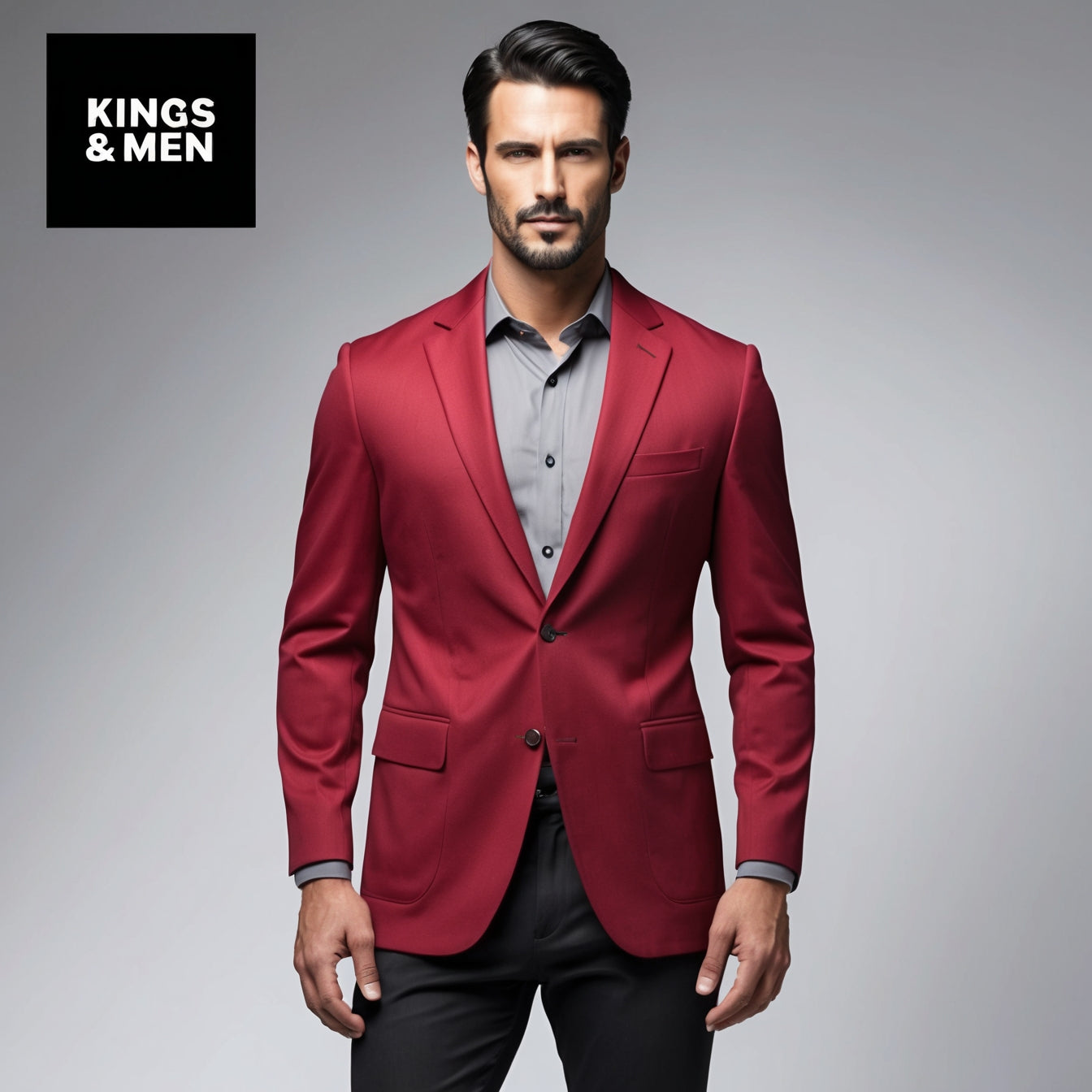 Men’s Business Casual Blazer – Classic Wedding & Office Suit Jacket