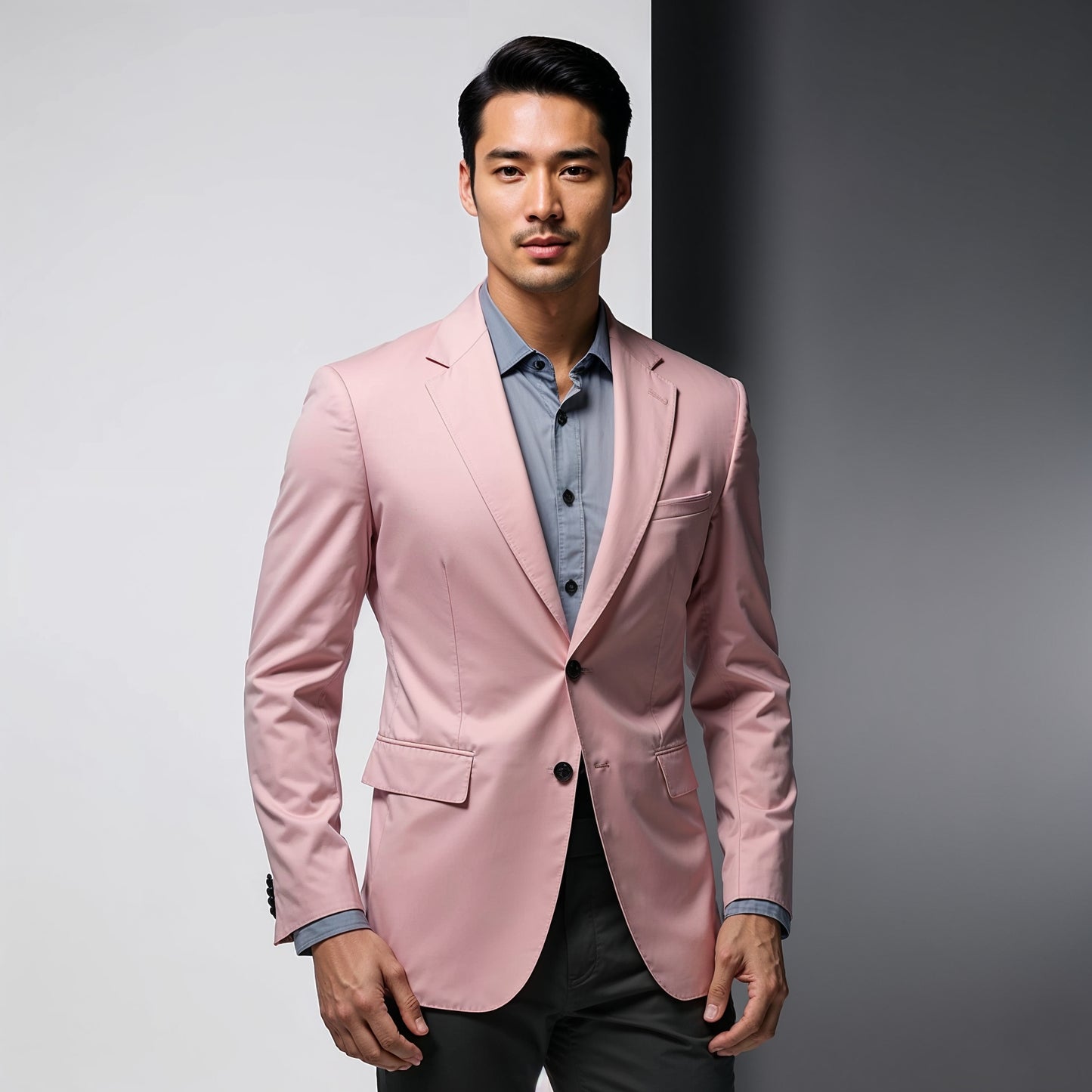 Men’s Business Casual Blazer – Classic Wedding & Office Suit Jacket