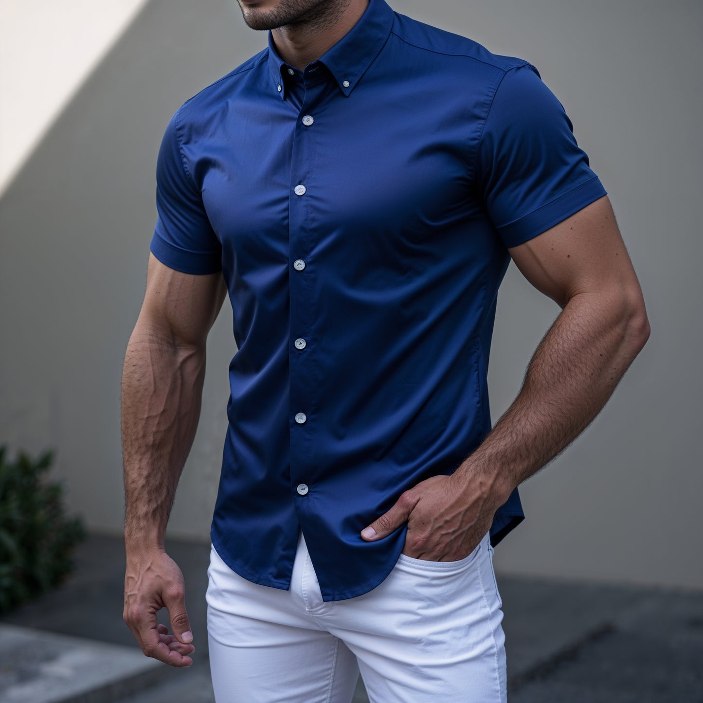 Kings & Men – Premium Casual Slim-Fit Shirt