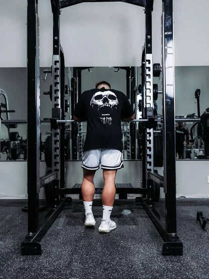 Kings & Men — 2025 Oversized Cotton Gym Training T-Shirt