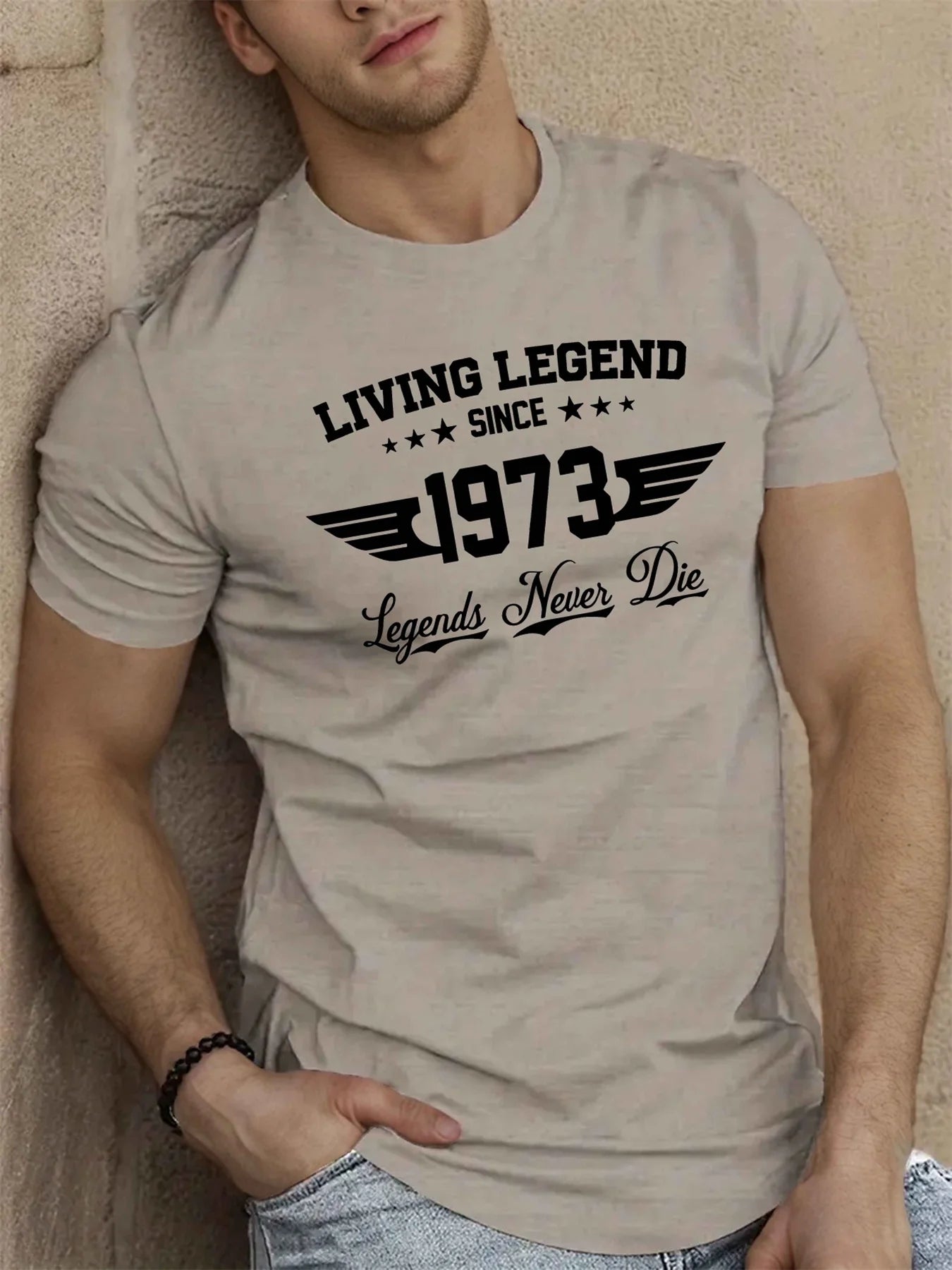 Men’s Cotton “Since 1973” T-Shirt