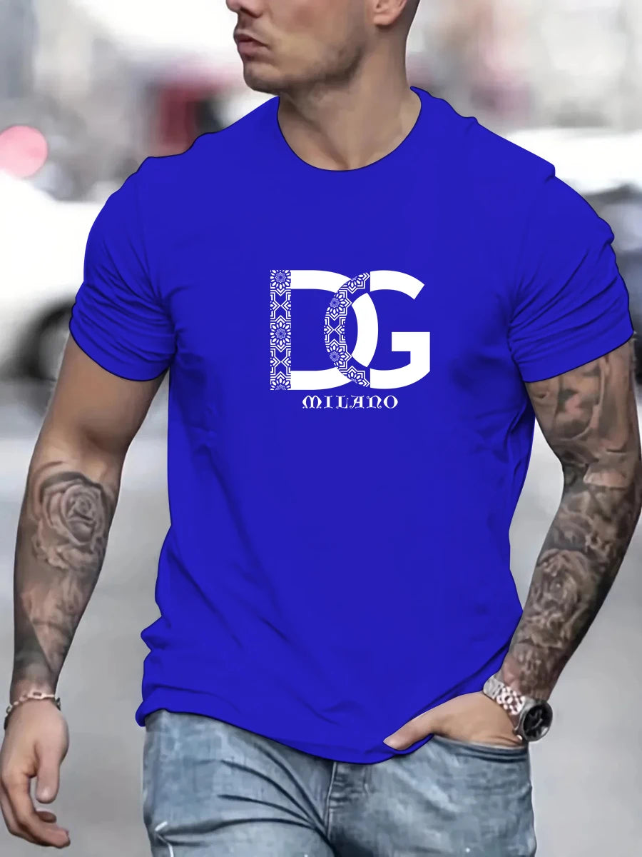 Kings & Men™ | The Camden Letter Tee – Premium Cotton Streetwear for Modern Gentlemen