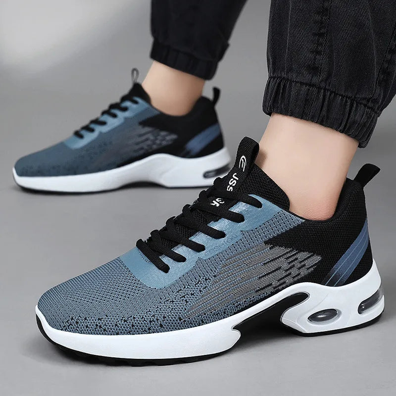 Men's Air-Cushioned Breathable Mesh Sports Shoes