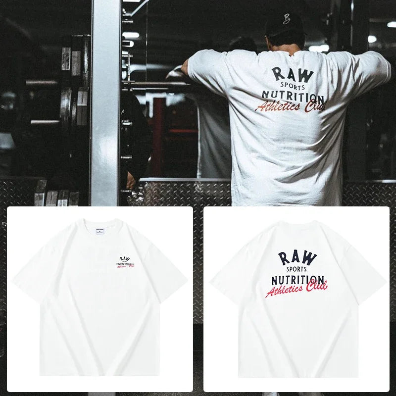 Kings & Men — 2025 Oversized Cotton Gym Training T-Shirt