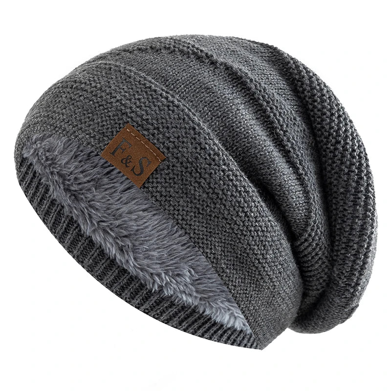 NordicFur™ Slouch Beanie