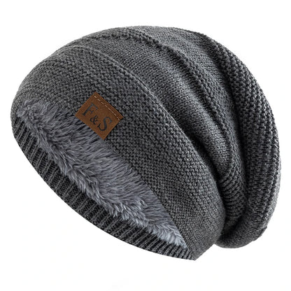 NordicFur™ Slouch Beanie