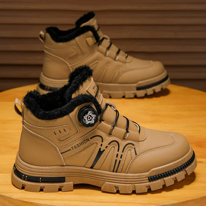 Men's High-Top Denim Boots