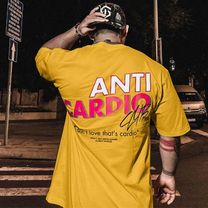 Kings & Men – ANTI-CARDIO Oversized Sports Cotton Tee
