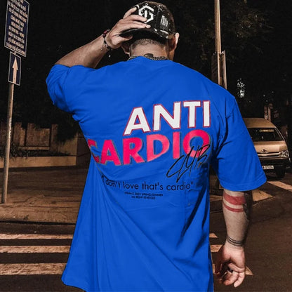 Kings & Men – ANTI-CARDIO Oversized Sports Cotton Tee