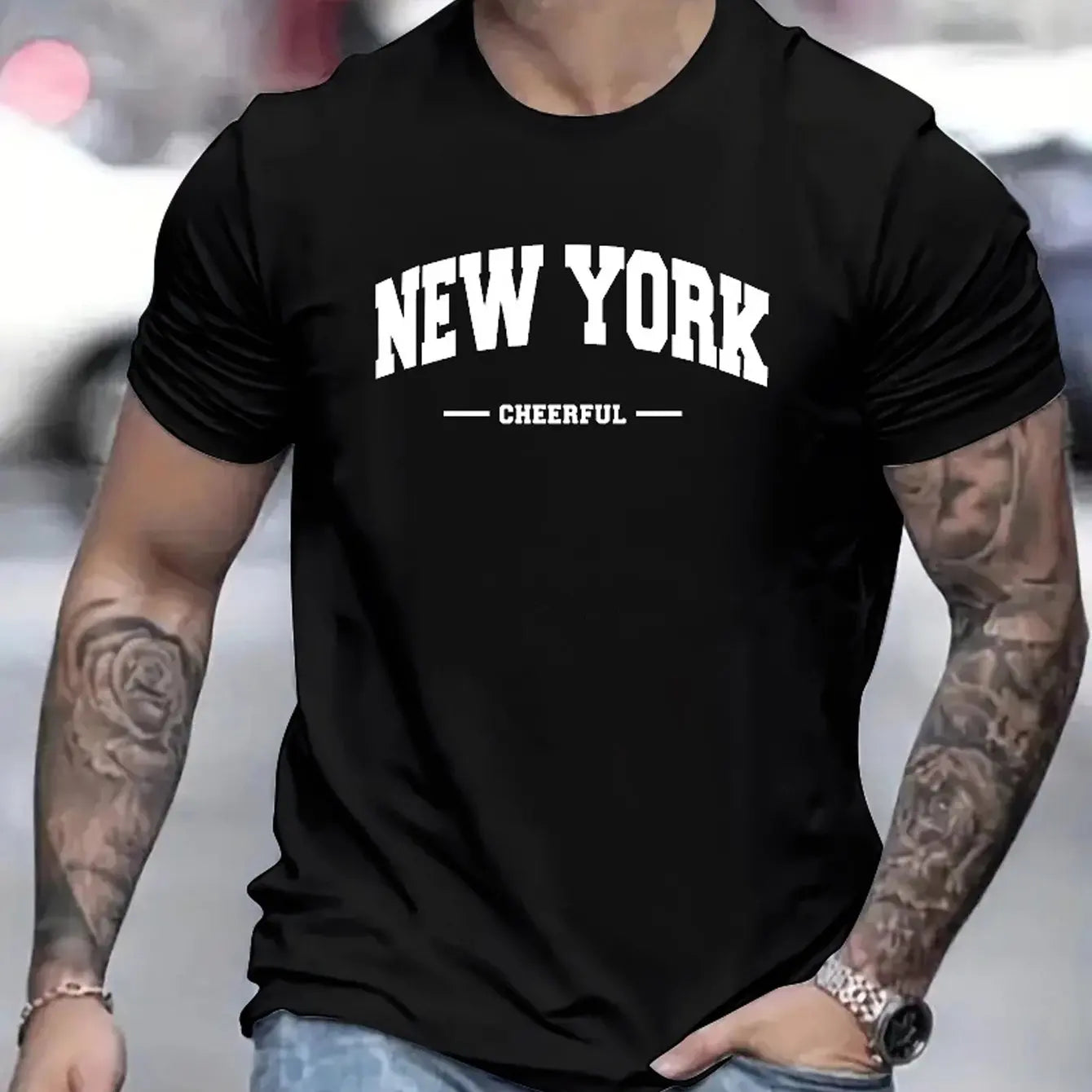 Kings & Men – Oversized New York Pure Cotton Tee
