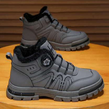 Men's High-Top Denim Boots