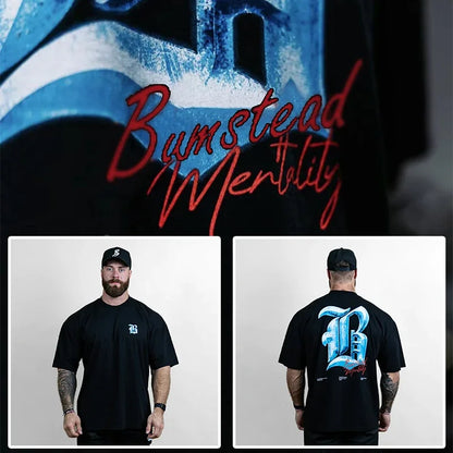 Kings & Men — 2025 Oversized Cotton Gym Training T-Shirt