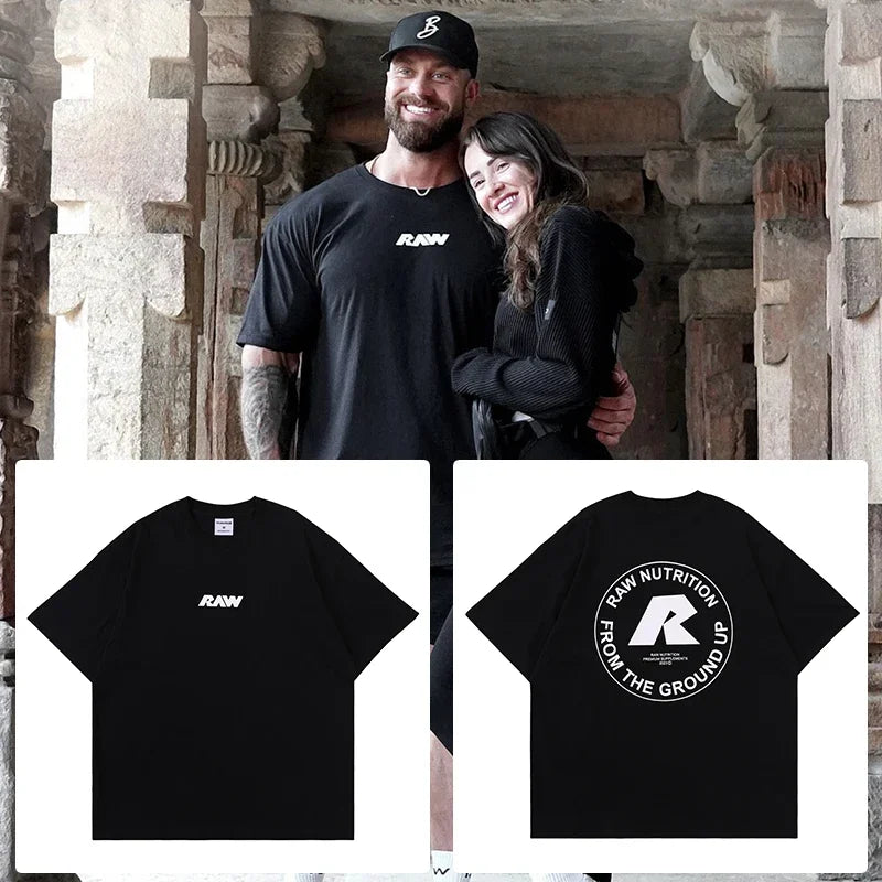 Kings & Men — 2025 Oversized Cotton Gym Training T-Shirt