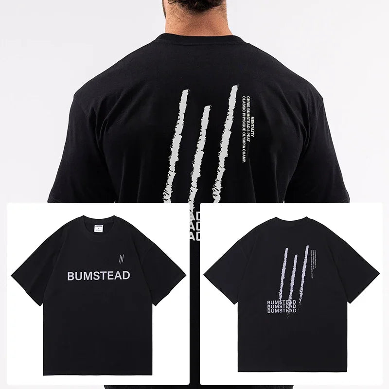 Kings & Men — 2025 Oversized Cotton Gym Training T-Shirt