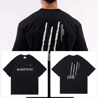 Kings & Men — 2025 Oversized Cotton Gym Training T-Shirt