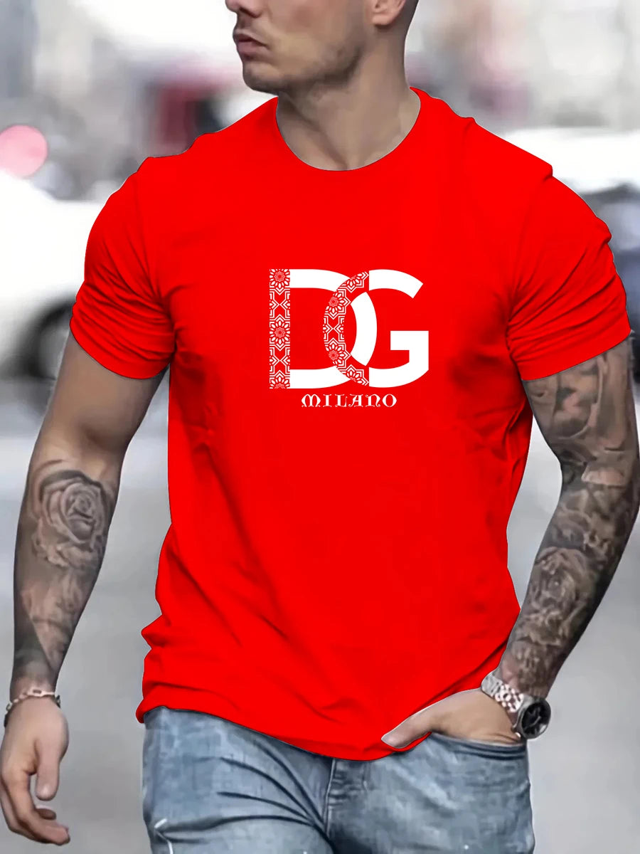 Kings & Men™ | The Camden Letter Tee – Premium Cotton Streetwear for Modern Gentlemen