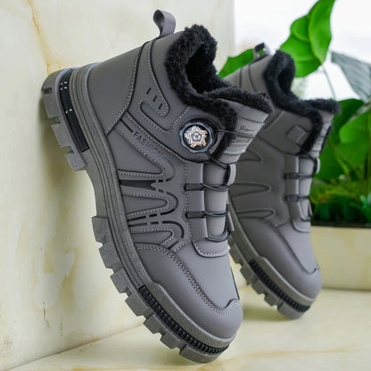 Men's High-Top Denim Boots