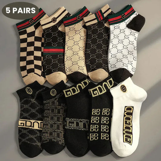 The Everyday Essential – 5/10PCS Men’s Breathable Sock Set
