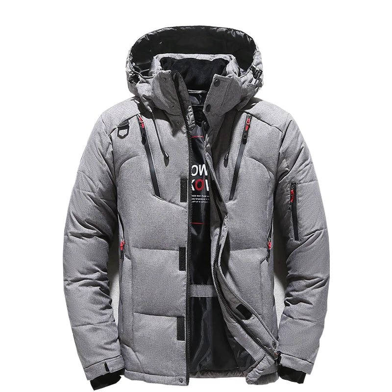 Men's White Duck Down Jacket