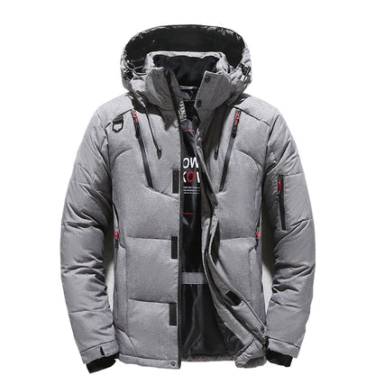 Men's White Duck Down Jacket