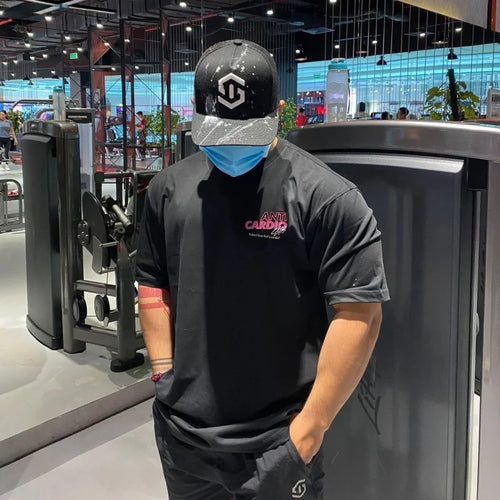 Kings & Men – ANTI-CARDIO Oversized Sports Cotton Tee