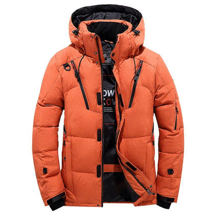Men's White Duck Down Jacket