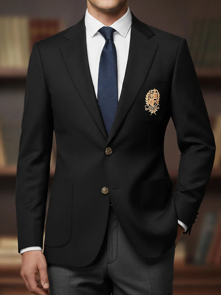 Sparkle Men’s Party Blazer – Single-Button Street Performance Coat