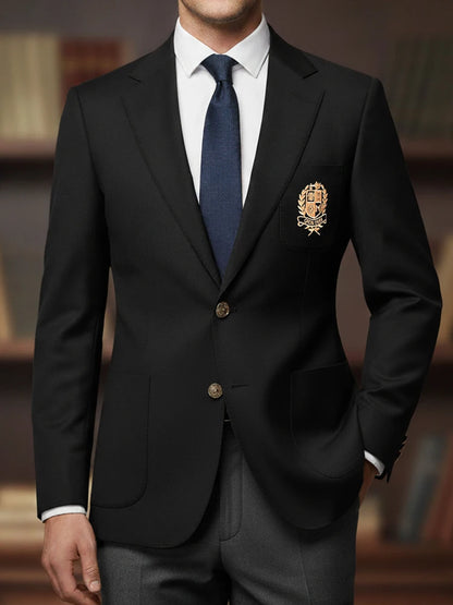 Sparkle Men’s Party Blazer – Single-Button Street Performance Coat